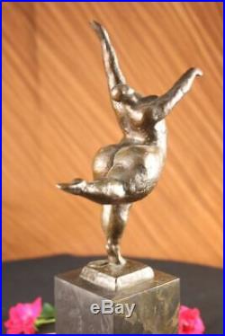 Bronze Sculpture, Hand Made Statue Abstract Abstract Ballerina Original Milo Art