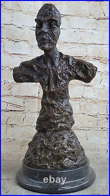 Bronze Sculpture Hand Made Statue Abstract GIA CHIPARUS SOLID ABSTRACT DECO