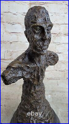 Bronze Sculpture Hand Made Statue Abstract GIA CHIPARUS SOLID ABSTRACT DECO