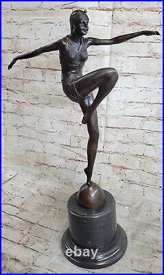 Bronze Sculpture, Hand Made Statue Abstract Modern SOLID ABSTRACT Gift