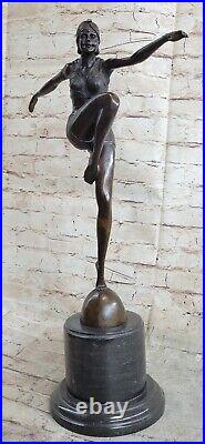 Bronze Sculpture, Hand Made Statue Abstract Modern SOLID ABSTRACT Gift