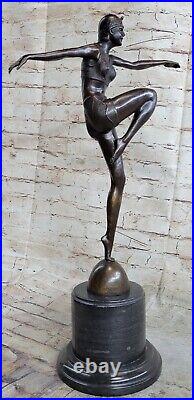 Bronze Sculpture, Hand Made Statue Abstract Modern SOLID ABSTRACT Gift