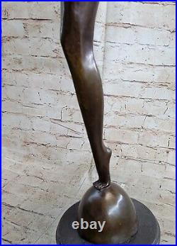 Bronze Sculpture, Hand Made Statue Abstract Modern SOLID ABSTRACT Gift