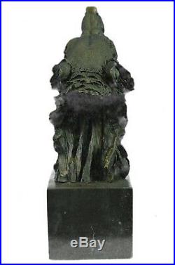 Bronze Sculpture, Hand Made Statue Animal Large Signed Lopez Wolf Art Deco Figure