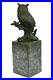 Bronze_Sculpture_Hand_Made_Statue_Animal_Owl_Pure_Figure_On_Marble_Base_Artwork_01_xo