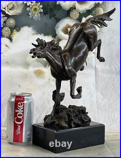 Bronze Sculpture, Hand Made Statue Animal Signed Original Milo Horse Figure Sale