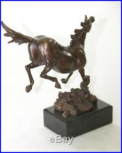 Bronze Sculpture, Hand Made Statue Animal Signed Original Milo Horse Figurine