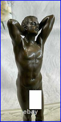 Bronze Sculpture, Hand Made Statue Art Collector Edition Male Men Artwork Deal