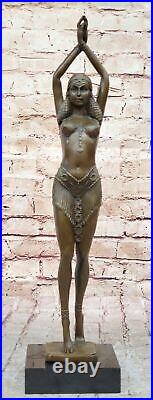 Bronze Sculpture Hand Made Statue Dancers Lovely Dancer By Chiparus Figurine Art Bronze Sculpture Hand Made Statue Dancers Lovely Dancer By Chiparus Figurine Art