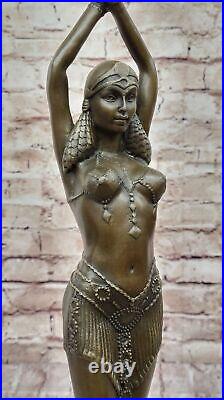 Bronze Sculpture Hand Made Statue Dancers Lovely Dancer By Chiparus Figurine Art Bronze Sculpture Hand Made Statue Dancers Lovely Dancer By Chiparus Figurine Art