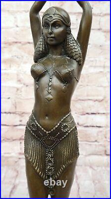 Bronze Sculpture Hand Made Statue Dancers Lovely Dancer By Chiparus Figurine Art Bronze Sculpture Hand Made Statue Dancers Lovely Dancer By Chiparus Figurine Art