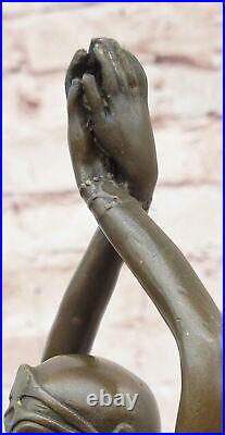 Bronze Sculpture Hand Made Statue Dancers Lovely Dancer By Chiparus Figurine Art Bronze Sculpture Hand Made Statue Dancers Lovely Dancer By Chiparus Figurine Art