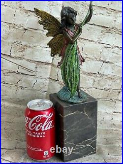 Bronze Sculpture, Hand Made Statue Fairy / Mythical Collector Edition Signed Art
