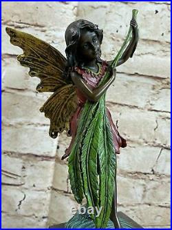 Bronze Sculpture, Hand Made Statue Fairy / Mythical Collector Edition Signed NR