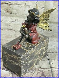 Bronze Sculpture, Hand Made Statue Fairy / Mythical Signed Original Milo Statue