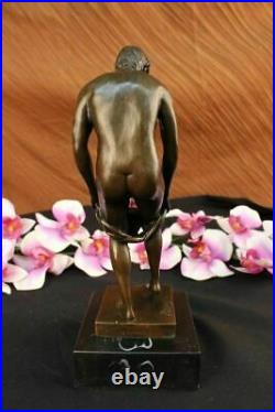 Bronze Sculpture, Hand Made Statue Gay Art Collector Edition Nude Male Hot Cast
