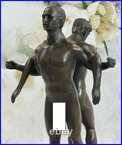 Bronze Sculpture, Hand Made Statue Gay Art Collector Edition Nude Male Men Art
