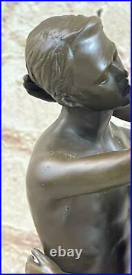Bronze Sculpture, Hand Made Statue Gay Art Nude Male Man Classic Artwork Figure