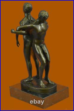 Bronze Sculpture, Hand Made Statue Gay Art Signed Original Gay Men Wrestling