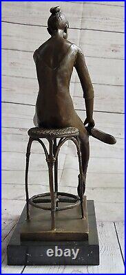 Bronze Sculpture Hand Made Young Ballerina by Edgar Degas Hot Cast Figurine