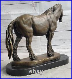 Bronze Sculpture Hot Cast Made in Europe by Lost wax Method Large Stallion Deal