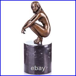 Bronze Sculpture Statue Figure Female Nude Erotic Decoration Nude Woman JMA222
