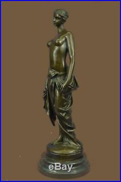 Bronze Sculpture Statue Nude Female Hand Made by Lost Wax Museum Quality Artwork