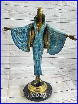 Bronze Sculpture by Julius Erte Designer Me Hand Made Masterpiece Figurine Sale