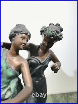 Bronze Sculpture made 19 century France on marble base