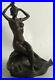 Bronze_Seashell_Girl_by_American_Artist_Brines_Business_Card_Holder_Statue_Deal_01_qiv