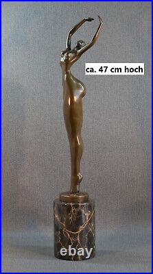 Bronze Statue Abstract Art Erotic Nude Art Decorative Figure Art Deco