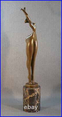 Bronze Statue Abstract Art Erotic Nude Art Decorative Figure Art Deco