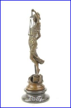 Bronze Statue Justitia Symbol Figure for Justice Sculpture Justizia EJA0332