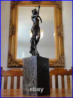 Bronze Statue Virgin Marble Erotic Sculpture Woman Nude Venus Goddess Figure Luxury