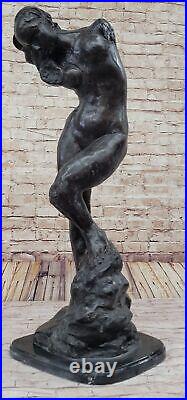 Bronze Surreal Figural Sculpture after Rodin Made by Lost Wax Method Figure