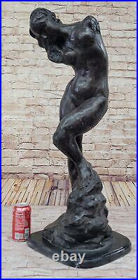 Bronze Surreal Figural Sculpture after Rodin Made by Lost Wax Method Figure