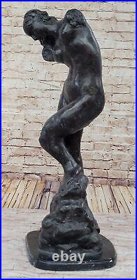 Bronze Surreal Figural Sculpture after Rodin Made by Lost Wax Method Figure