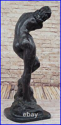 Bronze Surreal Figural Sculpture after Rodin Made by Lost Wax Method Figure