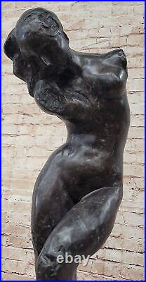 Bronze Surreal Figural Sculpture after Rodin Made by Lost Wax Method Figure