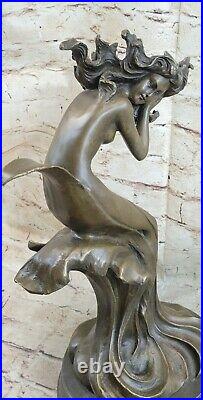 Bronze marble statue Medusa Snake Goddess Art Sculpture Figurine Figure Mythical