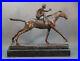 Bronze_statue_jockey_with_horse_horse_racing_decorative_figure_sign_Remington_01_tcpa