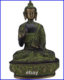 Buddha Figure Statue Bronze Yoga Meditation 3.5kg