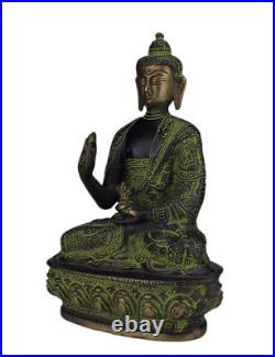 Buddha Figure Statue Bronze Yoga Meditation 3.5kg
