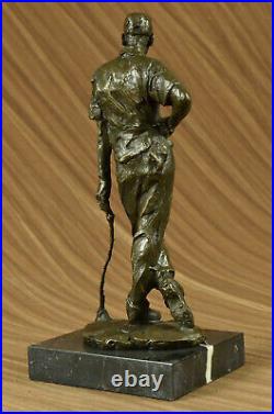 Champion Golfer Tiger Woods Bronze Sculpture Sport Trophy Statue Golf Hand Made