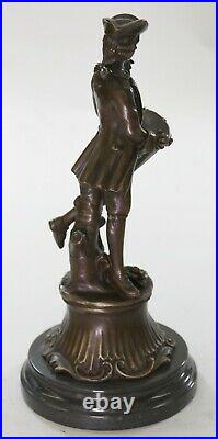 Civil war drummer statue bronze public art sculpture figure Hot Cast Hand Made