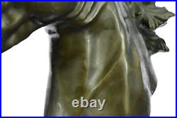 Collectible Bronze Statue Hand Made Gorgeous Bust Horse Head Art Decorative
