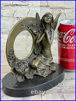 Collectible Statue bronze sculpture Fairy /Mythical Art Cupid Hand Made Sale