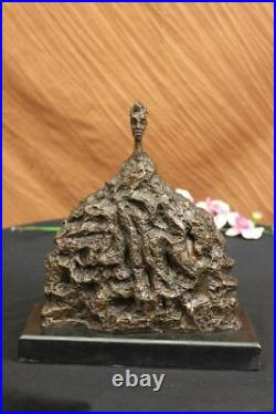 Collectible Statue bronze sculpture Figure Nouveau Hand Made Solid Abstract Gift