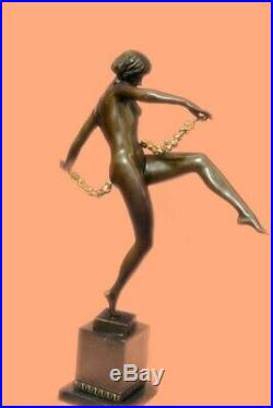 Dancer With A Garland by Pierre le Faguays European Made Designer Statue Gift