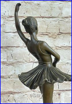 Dancing Ballerina Bronze Sculpture Hand Made by Lost wax Method Statue